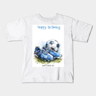 Soccer Birthday Kids T-Shirt